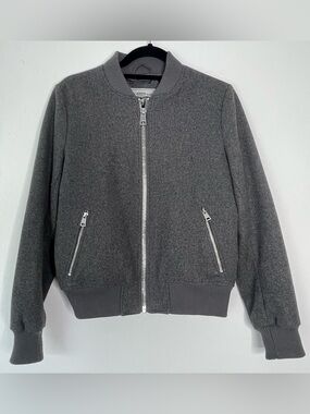 Small Levi Strauss Polyester and wool bomber jacket. In really good condition.